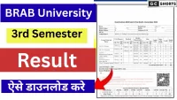 BRABU Result 2025 3rd Semester का रिजल्ट ऑनलाइन चेक करें
