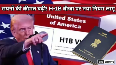 Trump order : से H-1B वीजा पर 1 लाख डॉलर शुल्क लागू जानिए पूरा सच और क्या बदलेगा