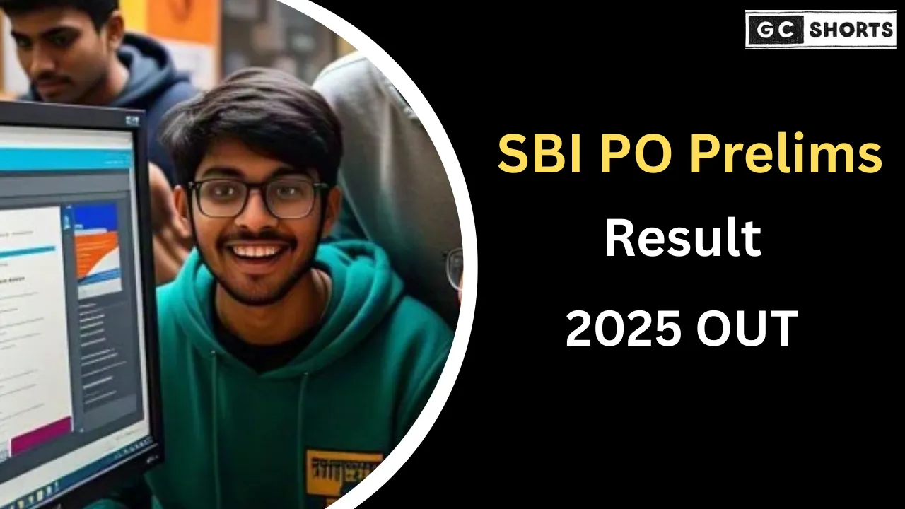 SBI PO Prelims Result 2025 घोषित ऐसे चेक करें अपना परिणाम