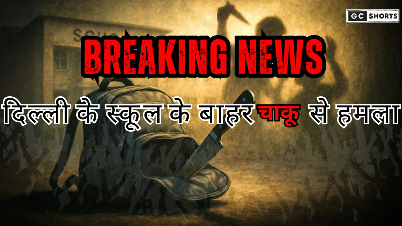 Delhi : स्कूल के बाहर चाकूबाजी से चौंका देने वाली घटना और पुलिस की शुरुआती जांच