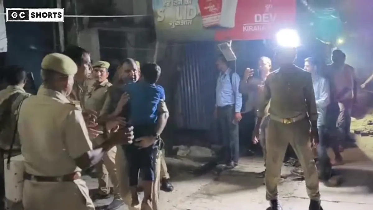 Kannauj : पत्नी छोड़ गई तो गुस्साए शख्स ने बच्चों को तमंचे के बल पर 8 घंटे तक बनाया बंधक