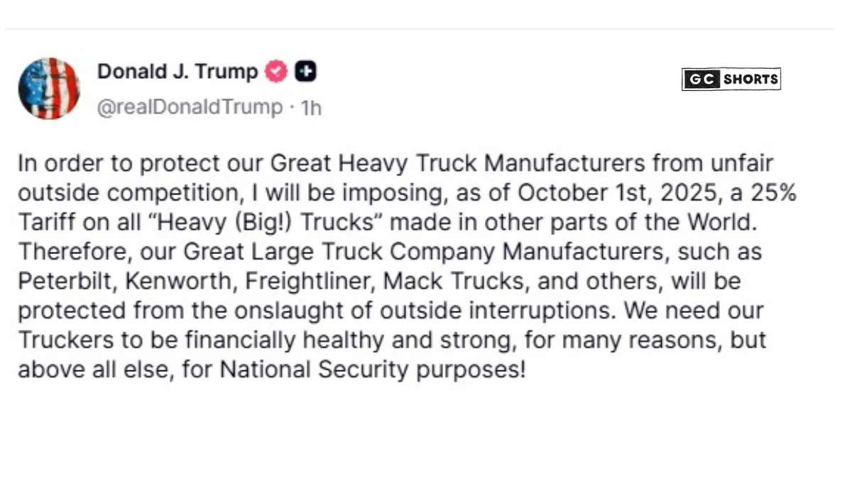 Trumps big decision : फार्मा, किचन कैबिनेट और ट्रकों पर भारी टैक्स से घरेलू उद्योग को सहारा