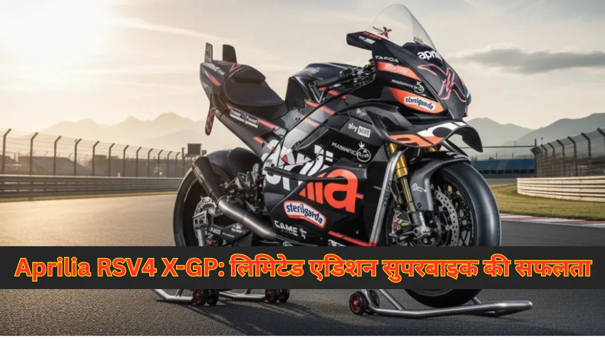 Aprilia RSV4 X-GP : लिमिटेड एडिशन सुपरबाइक 14 दिन में आउट ऑफ स्टॉक, 238 हॉर्सपावर का दमदार प्रदर्शन