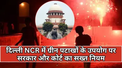 Diwali 2025: दिल्ली NCR में ग्रीन पटाखे जलाने के नियम और सुप्रीम कोर्ट की शर्तें जानिए पूरी जानकारी