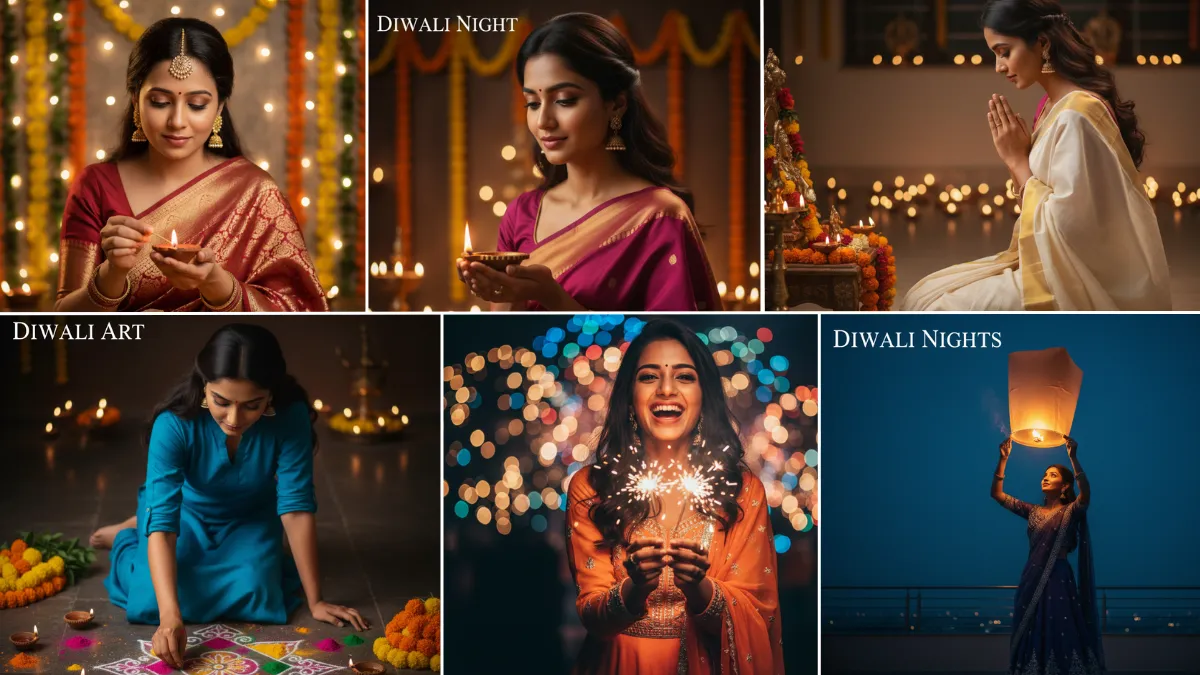 Diwali Gemini Prompt For Girl 2025 | अभी बनाएँ और सबको दिखाए