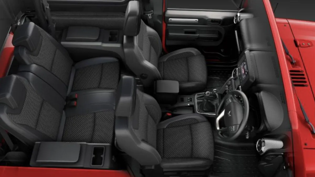 New Mahindra Thar 5-Door की कुछ तस्बीरे आई सामने लंबी, लग्जरी और भी पावरफुल - जानें पूरी डिटेल में