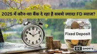 2025 में बैंकों की फिक्स्ड डिपॉजिट ब्याज दरें: जानें कौन दे रहा है सबसे ज्यादा रिटर्न