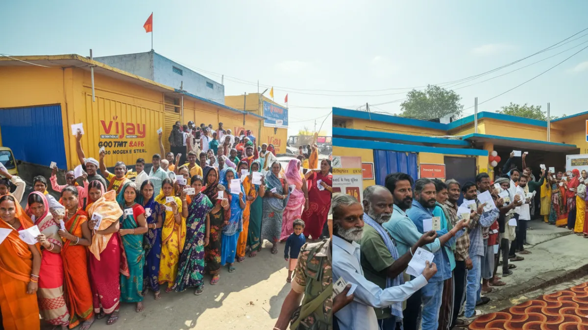Bihar Chunav Voter Turnout: पहले चरण में टूटा 75 साल का रिकॉर्ड, जानिए किन जिलों ने मारी बाजी