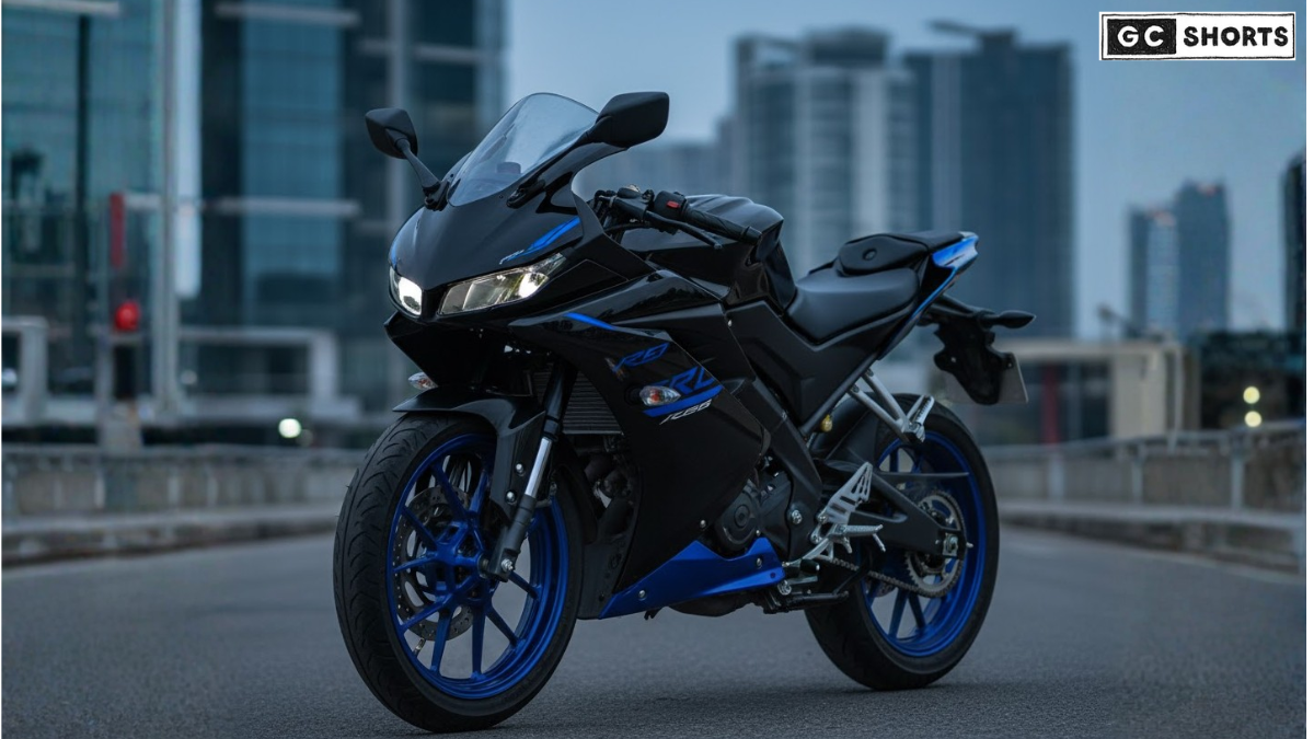 Black and Blue Yamaha YZF R15 V3 – रफ्तार, स्टाइल और जज़्बे की असली पहचान