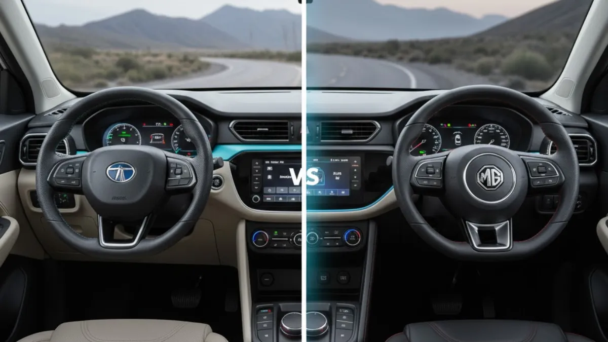 रेंज के वादे vs सड़क की सच्चाई टाटा नेक्सन EV मैक्स और MG ZS EV की असली मुकाबला