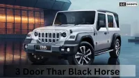 3 Door Thar Black Horse – सड़कों की नहीं, जंगलों की रानी