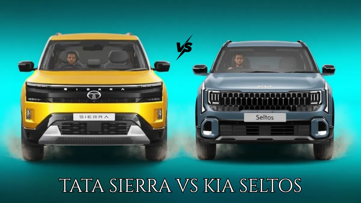 Kia Seltos 2026 vs Tata Sierra कौन सी SUV आपकी जेब और स्टाइल दोनों जीत सकती है?