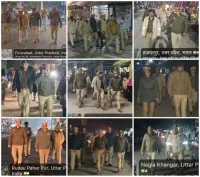 वरिष्ठ पुलिस अधीक्षक फिरोजाबाद के निर्देशन में जनपद में चाक चौबन्द कानून एवं सुरक्षा व्यवस्था