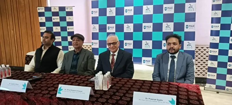 मैक्स हॉस्पिटल, नोएडा ने फिरोजाबाद में यूरोलॉजी ओपीडी सेवाओं की शुरुआत की फिरोजाबाद, 24 जनवरी 2026